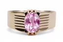 Original Vintage 14K Rose Gold Amethyst Ring Vintage style vrc007r